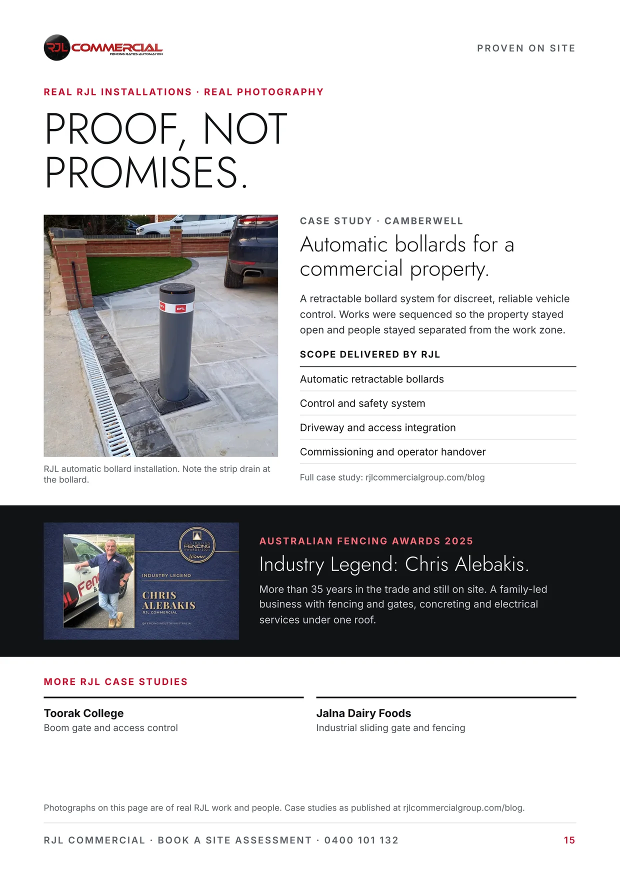 Page 15: Proven on site: case studies